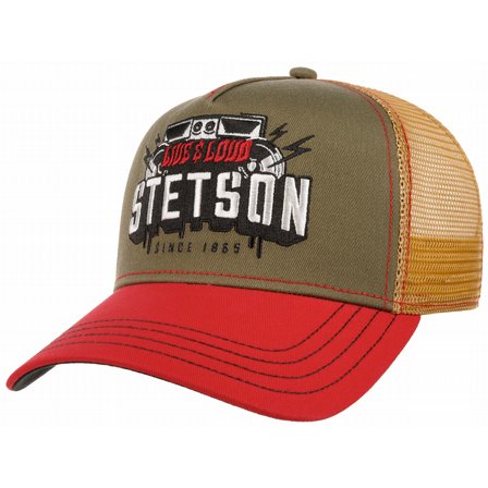 STETSON KEPS -TRUCKER CAP FESTIVAL LIVE LOUD