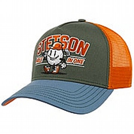 STETSON KEPS - TRUCKER CAP GOLF HOLE IN ONE