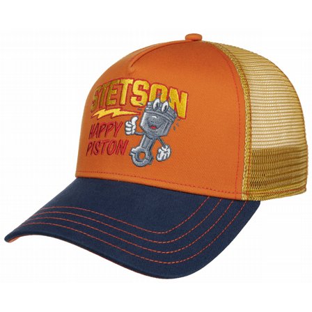 STETSON KEPS - TRUCKER CAP HAPPY PISTON