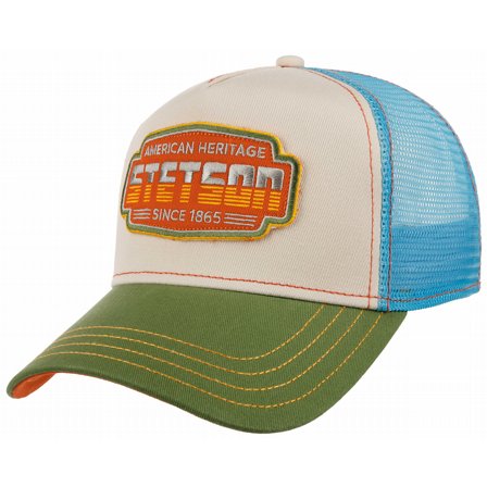 STETSON KEPS -TRUCKER CAP LIGHTNING