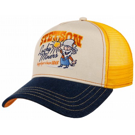 STETSON KEPS -TRUCKER CAP LUCKY MINERS