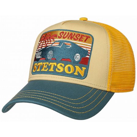 STETSON KEPS - TRUCKER CAP SUNSET