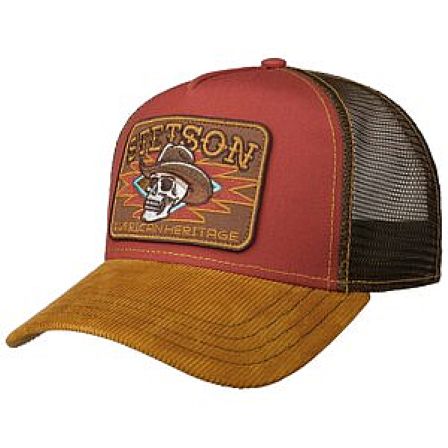 STETSON KIDS KEPS - TRUCKER CAP SKULL