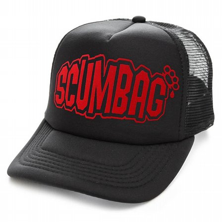 TOXICO KEPS -SCUMBAG TRUCKER HAT BLACK