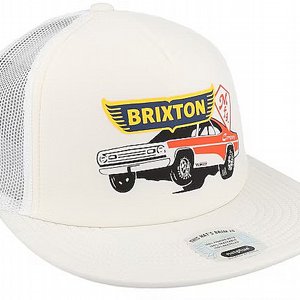 BRIXTON KEPS - BARONA NP HP TRUCKER HAT - OFF WHITE 2 thumbnail