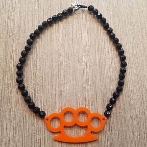 AMERICAN FRESH HALSBAND - KNOGJRN ORANGE