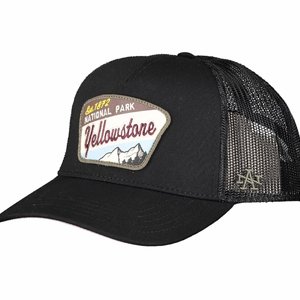 AMERICAN NEEDLE - YELLOWSTONE VALIN BLACK CAP