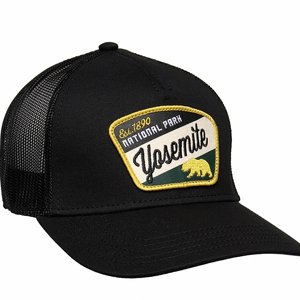 AMERICAN NEEDLE - YOSEMITE VALIN BLACK CAP