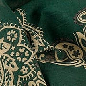 BANDANA - STETSON PAISLEY BANDANDA GRN 3 thumbnail