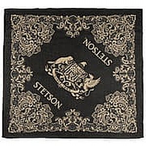 BANDANA - STETSON PAISLEY BANDANDA SVART 2 thumbnail