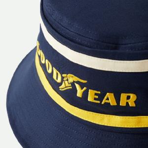 BRIXTON BUCKET HAT - GOODYEAR SERVICE BUCKET HAT NAVY 2 thumbnail