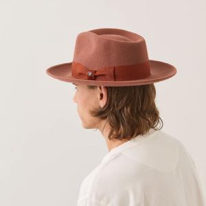 BRIXTON HATT - EAMES FEDORA TEAK/CARAMEL 3 thumbnail