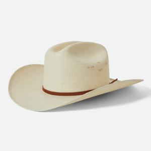 BRIXTON HATT - LAREDO COWBOY - LAREDO STRAW HAT - BONE 4 thumbnail