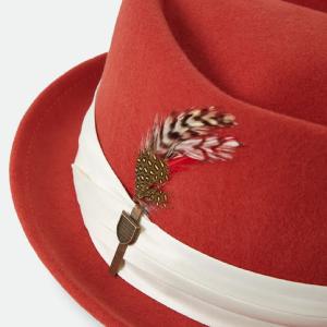 BRIXTON HATT - STOUT PORK PIE - RED EARTH WAX PAPER 4 thumbnail