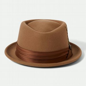 BRIXTON HATT - STOUT PORK PIE - TAN 2 thumbnail