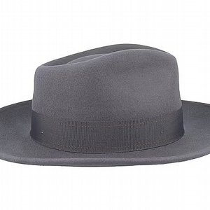 BRIXTON HATT - SWINDLE CONVERTABRIM FEDORA - GREY 2 thumbnail