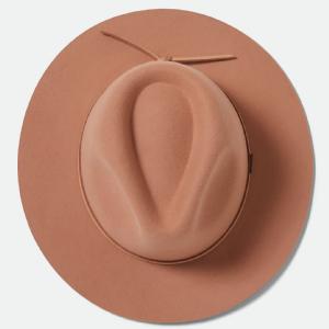 BRIXTON HATT - WESLEY FEDORA - ITALIAN CLAY 3 thumbnail