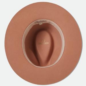 BRIXTON HATT - WESLEY FEDORA - ITALIAN CLAY 4 thumbnail