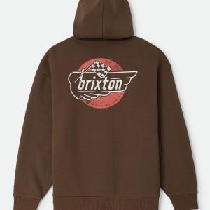 BRIXTON HOOD - HEYWARD WALNUT BROWN 2 thumbnail