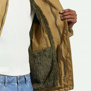 BRIXTON JACKA - 20TH ANNIVERSARY MAST JKT OLIVE 2 thumbnail