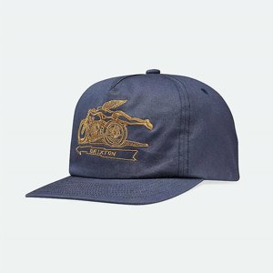 BRIXTON KEPS -20TH ANNIVERSARY FLYER HP SNAPBACK - NAVY