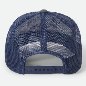 BRIXTON KEPS - BEEKMAN C NP MP TRUCKER HAT OFF WHITE/NAVY 2 thumbnail