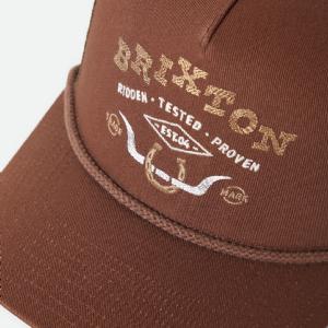 BRIXTON KEPS - BEEKMAN C NP MP TRUCKER HATOFF BROWN/BROWN 2 thumbnail