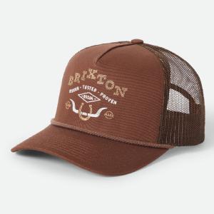 BRIXTON KEPS - BEEKMAN C NP MP TRUCKER HATOFF BROWN/BROWN
