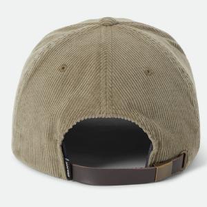 BRIXTON KEPS - BIG B ADJUSTABLE HAT - DARK OLIVE CORDUROY 2 thumbnail