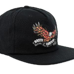 BRIXTON KEPS - BLAZING SNAPBACK BLACK A-FRAME 2 thumbnail