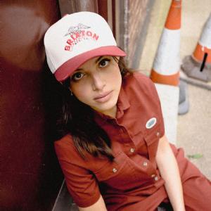 BRIXTON KEPS - BRIXTON BANNER SNAPBACK - WHITE/DARK BRICK 4 thumbnail