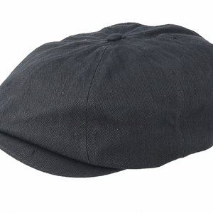 BRIXTON KEPS - BROOD ADJUSTABLE SNAP CAP - WASHED NAVY