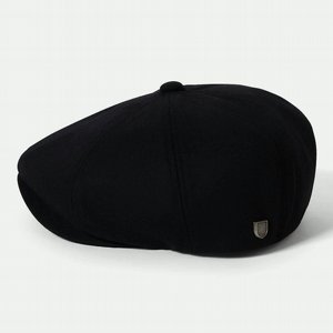 BRIXTON KEPS - BROOD FANELL SNAP CAP-BLKMS 2 thumbnail