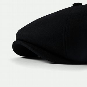 BRIXTON KEPS - BROOD FANELL SNAP CAP-BLKMS 3 thumbnail