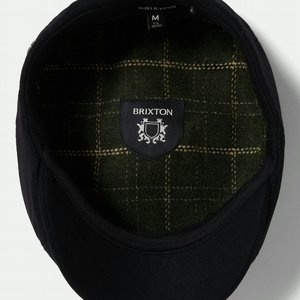 BRIXTON KEPS - BROOD FANELL SNAP CAP-BLKMS 5 thumbnail