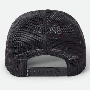 BRIXTON KEPS - CALDWELL NP HP TRUCKER HAT - BLACK/BLACK 2 thumbnail