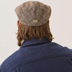 BRIXTON KEPS - CENTURY BARREL SNAP CAP BROWN/TAN/RED PLAID 2 thumbnail