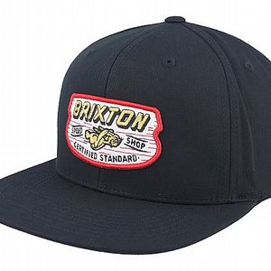 BRIXTON KEPS - CLAYBURN MP SNAPBACK - BLACK