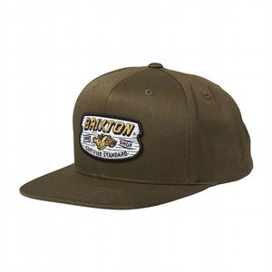 BRIXTON KEPS - CLAYBURN MP SNAPBACK - MOSS