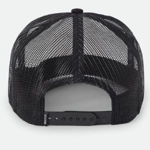 BRIXTON KEPS - CLEMONT TRUCKER HAT - BLACK/WHITE 2 thumbnail