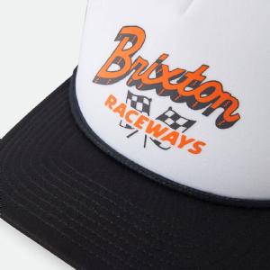 BRIXTON KEPS - CLEMONT TRUCKER HAT - BLACK/WHITE 3 thumbnail