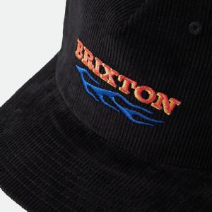 BRIXTON KEPS -CLIFTON SNAPBACK BLACK 3 thumbnail