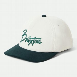 BRIXTON KEPS -CORDUROY MP SNPK NIGHT SAGE/WHITE