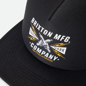 BRIXTON KEPS - DANTON NP MP TRUCKER HAT BLACK 3 thumbnail