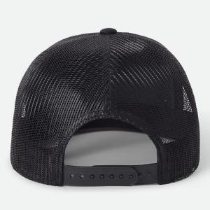 BRIXTON KEPS - DANTON NP MP TRUCKER HAT BLACK 2 thumbnail