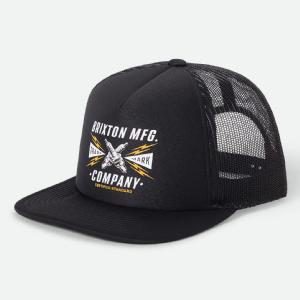 BRIXTON KEPS - DANTON NP MP TRUCKER HAT BLACK