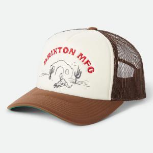 BRIXTON KEPS - DESSERT LEISURE C NP MP TRUCKER BROWN/ WHITECAP