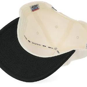 BRIXTON KEPS - FORD MUSTANG SNAPBACK AMERICAN WHITEBURNT RUBBER 4 thumbnail