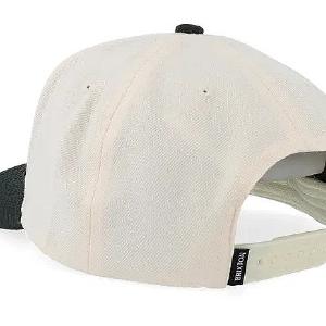 BRIXTON KEPS - FORD MUSTANG SNAPBACK AMERICAN WHITEBURNT RUBBER 3 thumbnail