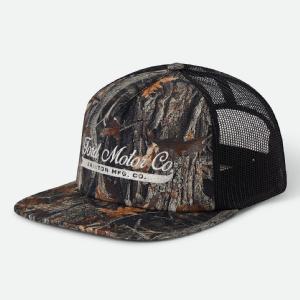 BRIXTON KEPS - FORD X BRIXTON TRUCKER HAT BOXWOOD GREEN